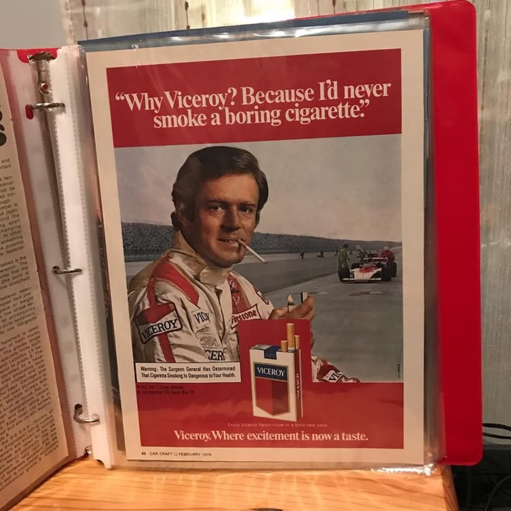 1976 Viceroy cigarettes advertising